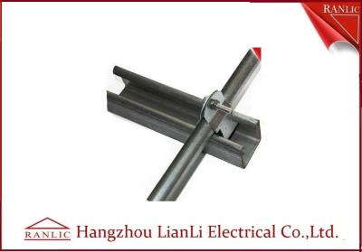 China Hot Dip Galvanized C Type Steel Strut Channel Fittings 41*41 41*21 , 1.5mm to 2.5mm Thickness for sale