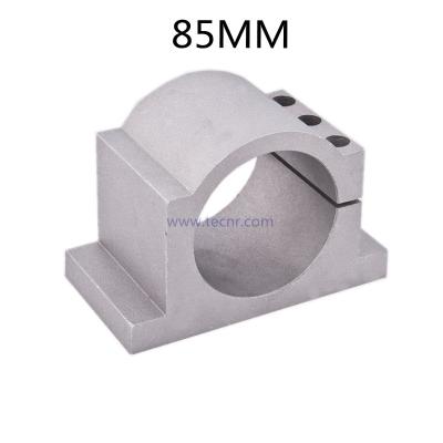 China cast aluminum spindle motor fixture 80MM bracket clamp for cnc spindle motor for sale