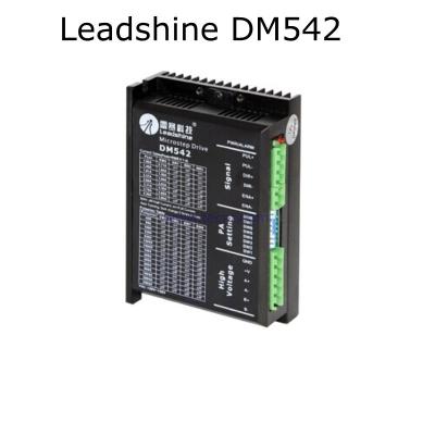 China Leadshine stepper motor driver DM542 work with nema 23 and nema17 stepper motor 24 - 50V output 1-4.2A current for sale