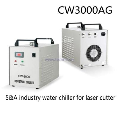 China S&A industrial water chiller CW3000 for cooling 60W 80W CO2 laser tube for sale