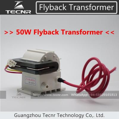 China China  high voltage flyback transformer for  laser CO2 power supply 50W for sale