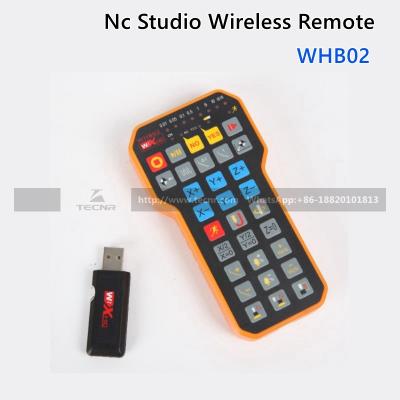 China Nc studio Wireless remote  DSP Control handle for wood cnc router WHB02 for sale