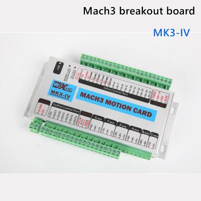 China XHC MK3 Mach3 breakout board 3 axis USB motion control card 2MHz support windows 7,10 for sale