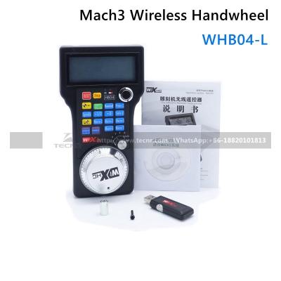 China CNC handwheel wireless Mach3 MPG pendant handwheel for milling machine hand wheel controller  WHB04-L for sale