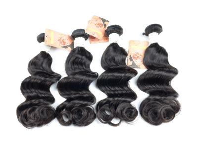 China Brazilian Hair Viplovely Virgin Hair Bundles With Wave Frontal Virgin Lace Closure Unprocessed Human Hair for sale