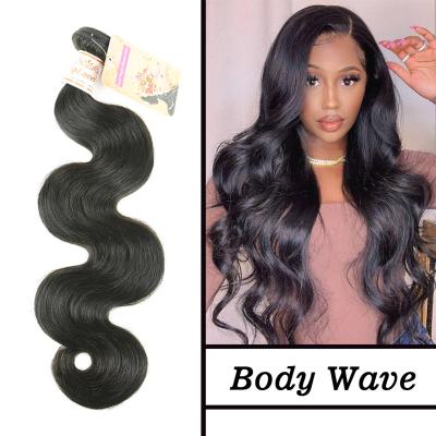 China Indian Hair Best Seller 100% Body Weft Wave Hair Bundles Natural Black for sale