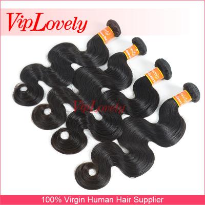 China Wholesale 100% Brazilian Virgin Human Hair Body Wave Viplovely Hair Weave for sale