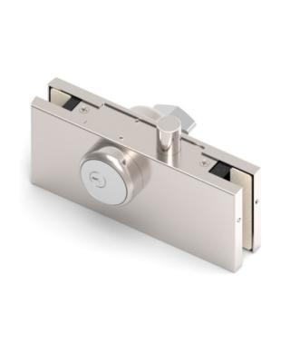 China Modern Patch Fitting For US32/32D/28 Finish Center Patch Lock Fixture Glass Door for sale