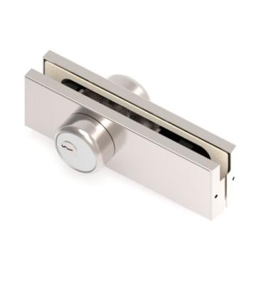 China Fit modern patch for glass door with US32/32D/28 finish bottom patch lock fixture for sale