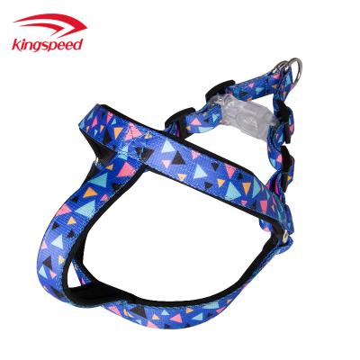 China Wholesale Nylon Adjustable LED Heavy Duty Puppy Safety Harness Custom Viable Manufacturer for sale