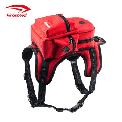 China Travel Sustainable Custom Large Capacity Camping And Hiking Dog Backpack Saddle Bag for sale