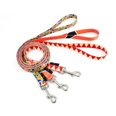 China 2018 Hot Sale Innovative Pet Products Viable Custom Copy Logo Dog Leash For Pet Accessories Suppliers for sale