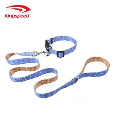 China Viable Wholesale Dog Leashes Custom Logo Pet Dog Collar And Factory Leash Costume for sale