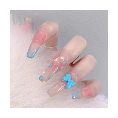 China Good Quality French Wholesale Customized Fashion False Nails Art Press On for sale