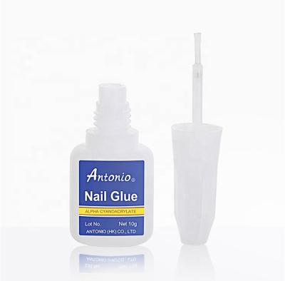 China Star Foil Sticking 10ml /bottle Quick Drying False Nails Glitter Rhinestone Glue-on Strong Sticky Glue Nail Tips Use Sticky Nail Glue for sale