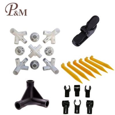 China Custom Source Industrial Factory Outdoor Plastic Tent Parts With Any Colors Anchor Bolt Socket Plastic Tent for sale