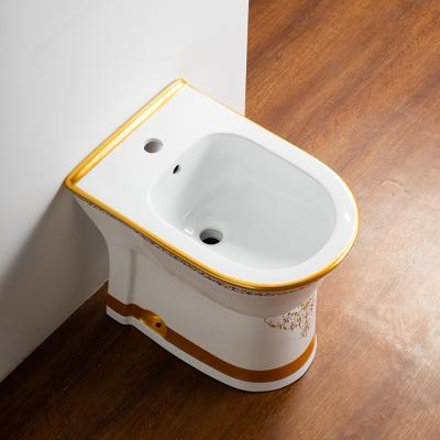 China 2022 Modern Custom LOGO Quality Single Hole Household Ceramic Bidet for sale