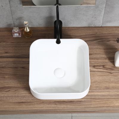 China Luxury Porcelain Countertop Art Basin Above Modern Hotel Restaurant for sale