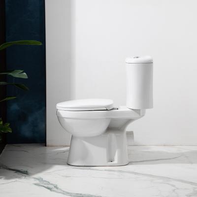 China Various Products Factory Manufacture Modern Simple Style Automatic Operation Washdown Two Piece Toilet for sale