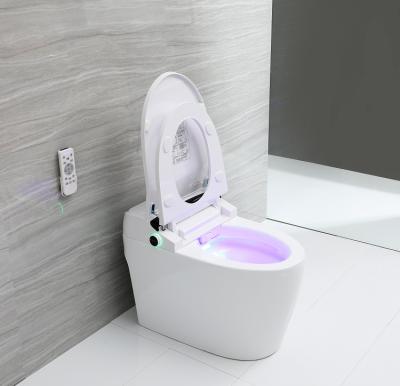 China Auto Operation Wc Seat Bidet Ceramic Automatic Electric Instant Heating Intelligent Smart Toilet for sale