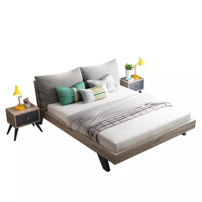 China Modern Bedroom Furniture Bed Frame Room Furniture Wooden Queen Beds for sale