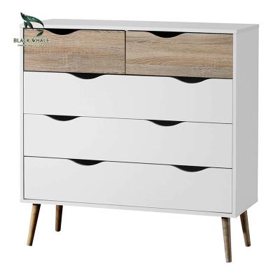 China Custornizable Living Room Design Nordic Home Furniture Modern Wood Storage Drawers Wood Cabinet MDF Cabinet for sale