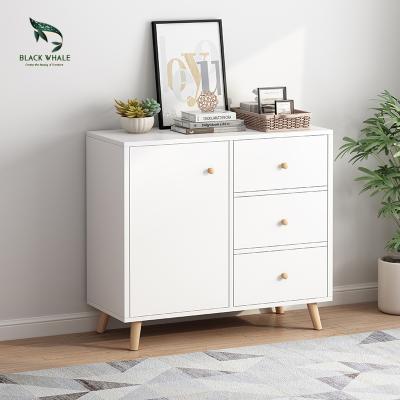 China Customization Storage Nightstands Modern Wooden Drawers Bedroom Furinturs Bedroom Sets Cabinets Chest Bedside Table for sale