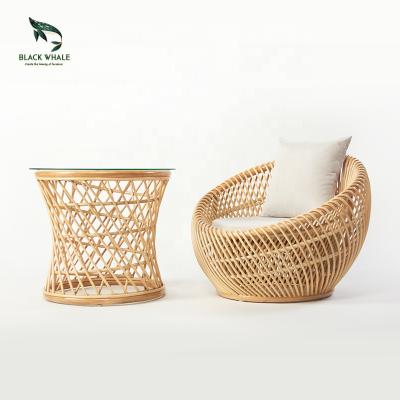 China Home Outdoor Garden Chair Patio Hotel Furniture Cafe Dining Wicker Garden Sets Rattan Chairs for sale