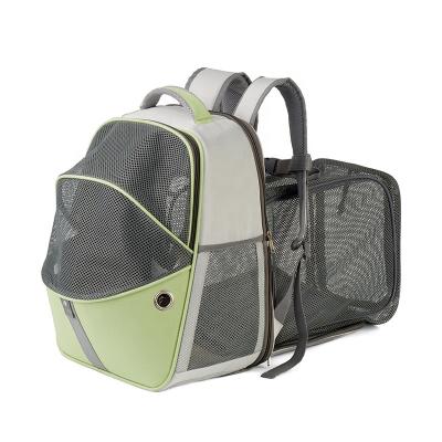 China Sustainable Pet Carrier Backpack Carrier, Expandable with Breathable Mesh for Small Dogs, Dog Backpack Bag for sale