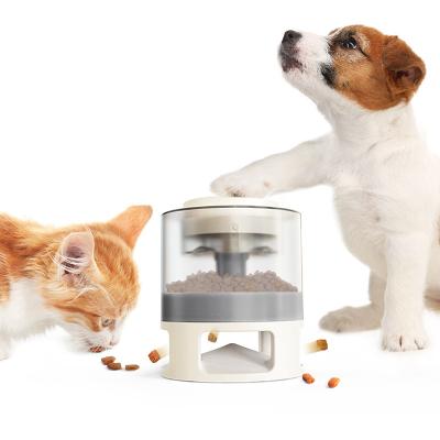 China Automatic Dog Bowl Around Interactive Puzzle Pet Bowl Food Container Dog Handler Training Dog Bowl Interactive Automatic Dog Bowl for sale