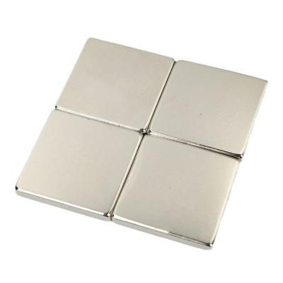 China Industrial Custom Permanent Square Neodymium Magnet N35-N52 Super Strong Neodymium Maker Magnet Block Magnet for sale