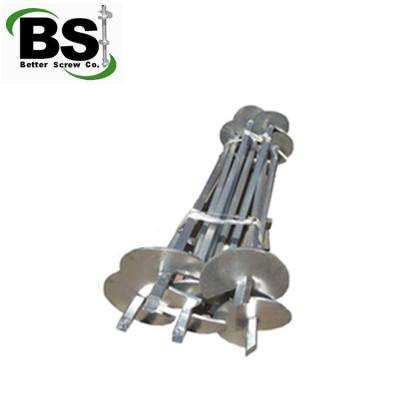 China Quickly Installs Heavy Duty Launch Tower Galvanized Propeller Screw Anchor for sale