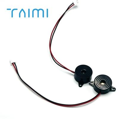 China Piezo buzzer with wire and connector 3~24v 90db Alarm tone piezo buzzer for sale