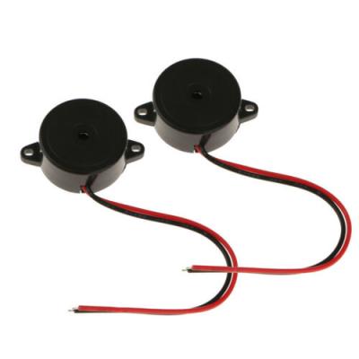 China Active Piezo Buzzer DC 1.5-15V 85dB 2 Wire Lead Electronic Alarm Buzzer for sale