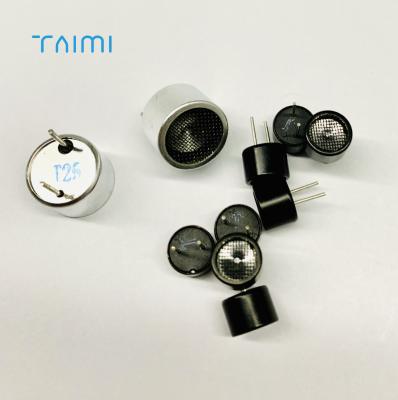 China Open Type Plastic Aluminum Ultrasonic Receiver Sensor 10mm 40khz for sale