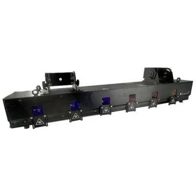 China Stage Stage Laser Bar 6 Heads 1W RGB Laser System for DJ Party Concert Ceremony Laser Show System for sale