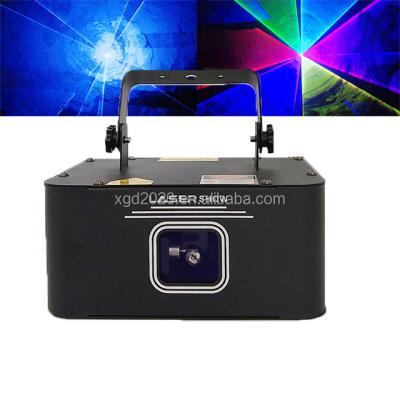 China Theme Park Culb Disco Stage Lighting Equipment Professional T2-1W RGB Aluminum Laser DJ Party Park laser light for sale