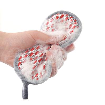 China Topwill Sustainable Dish Wash Heavy Duty Scrub Sponges Kitchen Scrubber Magic Double Sided Cleaning Sponge for sale