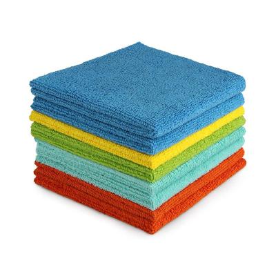 China Topwill Microfiber Multi Durable Outdoor Cleaning Cloths Premium Microfiber Towels For Automotive Kitchens Cleaning Glass Bathrooms for sale