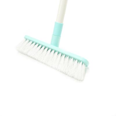 China Professional Kitchen Topwill Quick Broom Head Improved Premium Floor Scrub Cleaning Brush With Soft Bristles for sale