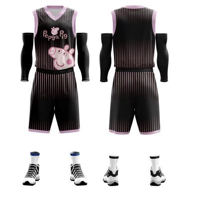 China Breathable and quick-drying antibacterial cheap basketball uniforms can be customized mens basketball uniforms for sale