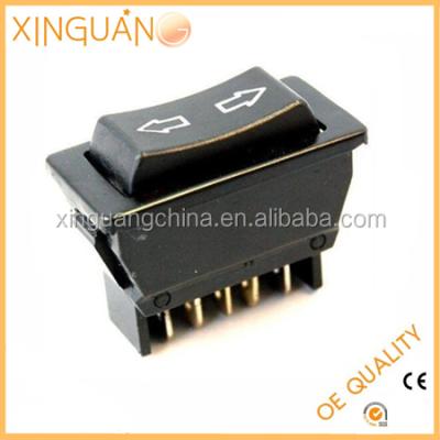 China Car Window Power Switch 5 Pin Universal Auto Rocker DC 12V 20A SPST BLACK ON/OFF OEM STANDARD for sale