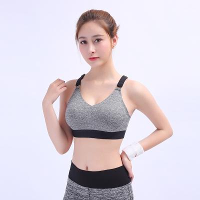 China Logo Quick Dry Popular Sports Private Customizable Breathable Wholesale Push Up Bra for sale