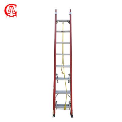 China Folding Ladders Aluminum 3 Section Combination Step Fiberglass Hanging Extension Ladder for sale