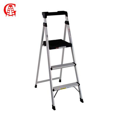 China Folding Ladders Home and Kitchen Three Step Solutions Folding Step Ladder for sale