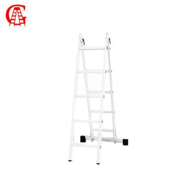 China Aluminum Folding Ladders 4 Steps Home Use Folding Ladder With Handle for sale