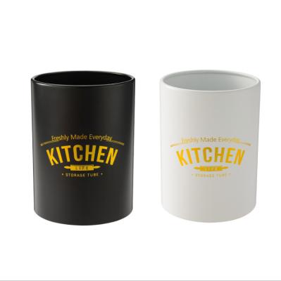 China Sustainable metal storage containers for kitchen utensils set or stationery for sale