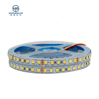 China Warehouse SMD 4040 Dual Color 120 LED Flexible LED Strip Light With DC 12V DC 24V for sale