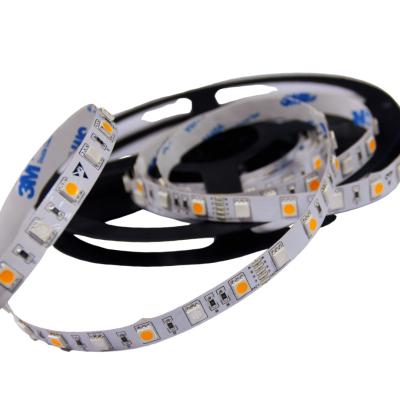 China Hotel 5050 RGB+Amber Led Strip Light 60leds/m 24V IP20 3OZ PCB 5 Years Warranty for sale