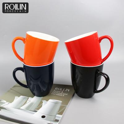 China Viable Home Use Porcelain Mug Ceramic Luster Cup Colorful Mug for sale